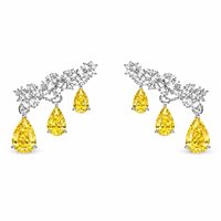 Ohrringe Ultima Edizione Dame Colore in Silber OAO7368- LEMON